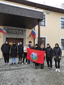 11 декабря 2021 года студенты 1 курса с преподавателями Крыловой А. П. и Бородакием В. В. посетили обзорную экскурсию в Красногорском филиале Музея Победы